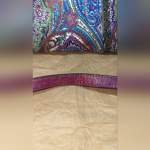 Etro Milano Paisley Crossbody EUC Rare - Picture 8 of 16